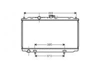 Radiator, engine cooling 13002217 International Radiators