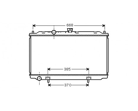 Radiator, engine cooling 13002221 International Radiators