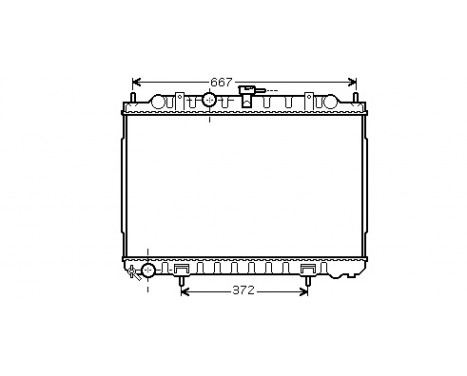 Radiator, engine cooling 13002238 International Radiators