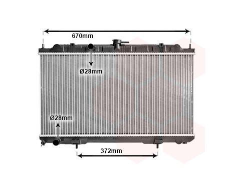 Radiator, engine cooling 13002245 International Radiators, Image 2