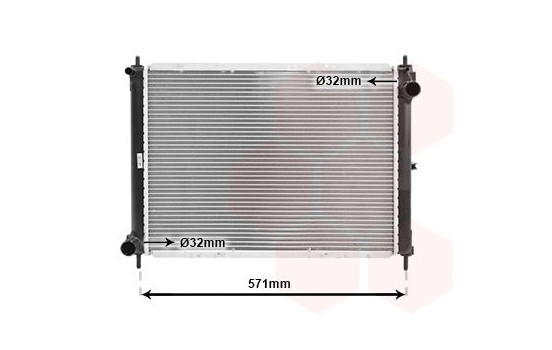 Radiator, engine cooling 13002249 International Radiators, Image 2