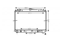 Radiator, engine cooling 13002297 International Radiators