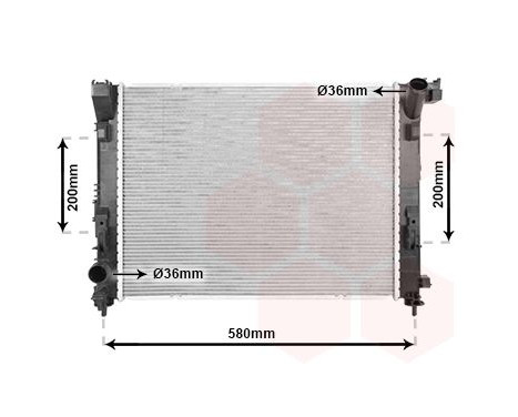 Radiator, engine cooling 13012714 International Radiators