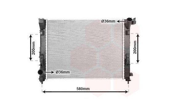 Radiator, engine cooling 13012714 International Radiators