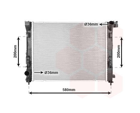 Radiator, engine cooling 13012715 International Radiators