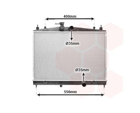 Radiator, engine cooling 13012717 International Radiators