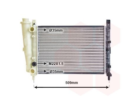 Radiator, engine cooling 17002040 International Radiators, Image 2