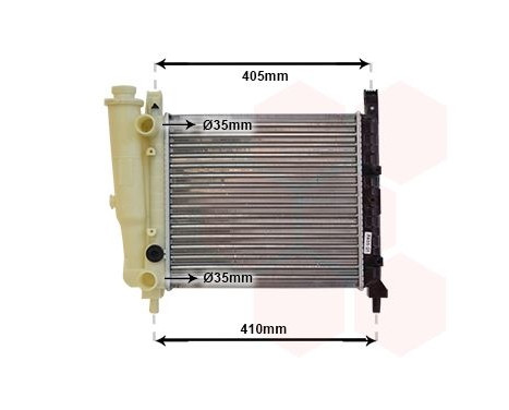 Radiator, engine cooling 17002076 International Radiators