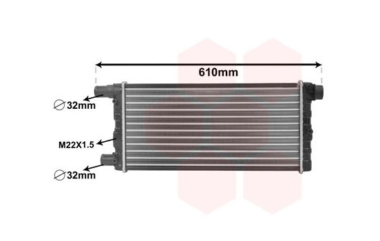 Radiator, engine cooling 17002115 International Radiators