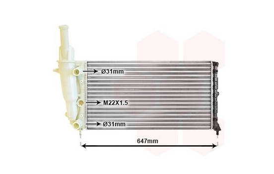 Radiator, engine cooling 17002141 International Radiators, Image 2