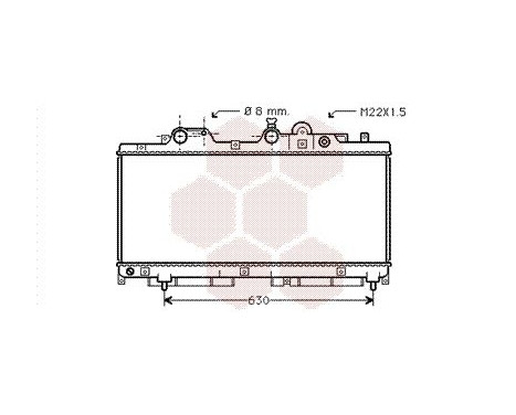 Radiator, engine cooling 17002147 International Radiators, Image 2