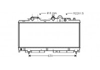 Radiator, engine cooling 17002147 International Radiators