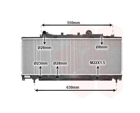 Radiator, engine cooling 17002149 International Radiators, Image 2