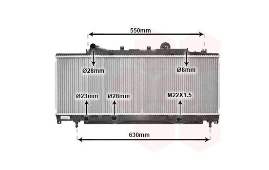 Radiator, engine cooling 17002149 International Radiators, Image 2
