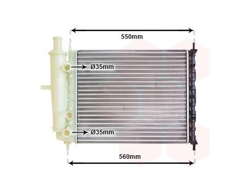 Radiator, engine cooling 17002159 International Radiators, Image 2