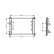 Radiator, engine cooling 17002317 International Radiators