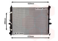 Radiator, engine cooling 17012714 International Radiators