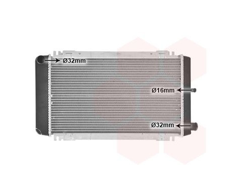 Radiator, engine cooling 18002048 International Radiators, Image 2