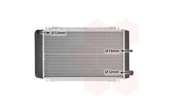 Radiator, engine cooling 18002048 International Radiators, Image 2