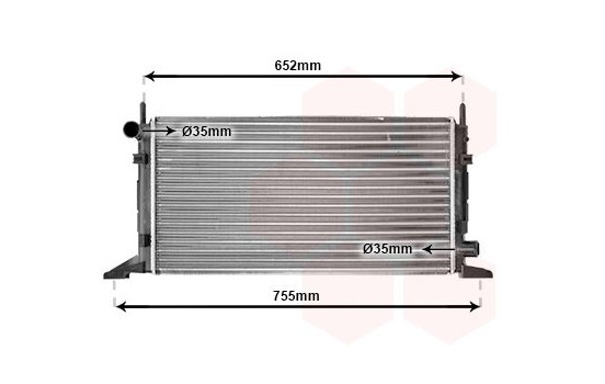 Radiator, engine cooling 18002078 International Radiators