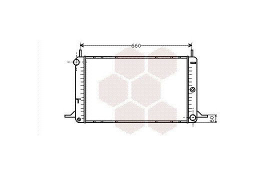 Radiator, engine cooling 18002088 International Radiators