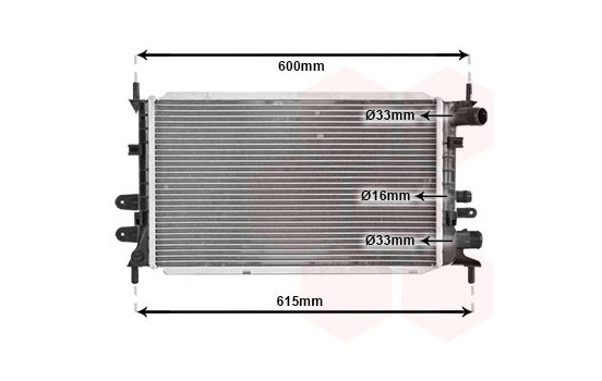 Radiator, engine cooling 18002148 International Radiators