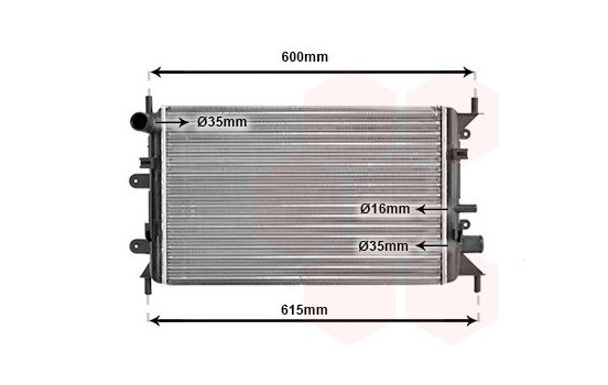 Radiator, engine cooling 18002149 International Radiators