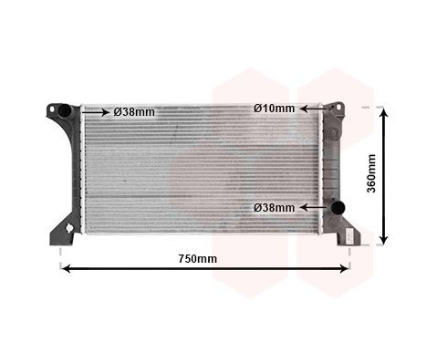 Radiator, engine cooling 18002169 International Radiators