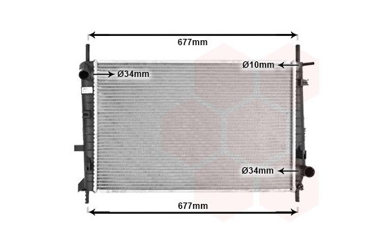 Radiator, engine cooling 18002196 International Radiators