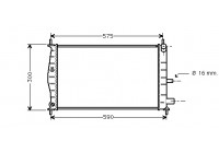 Radiator, engine cooling 18002218 International Radiators