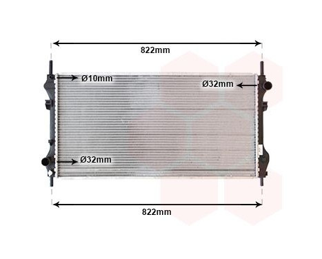 Radiator, engine cooling 18002318 International Radiators, Image 2