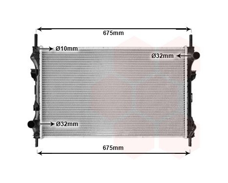 Radiator, engine cooling 18002319 International Radiators, Image 2