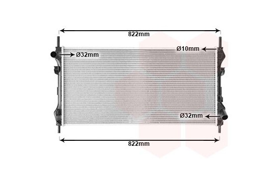 Radiator, engine cooling 18002320 International Radiators, Image 2