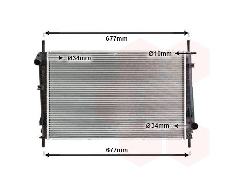 Radiator, engine cooling 18002336 International Radiators, Image 2