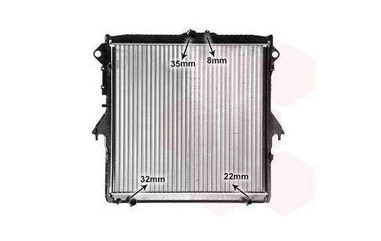 Radiator, engine cooling 18012731 International Radiators