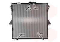 Radiator, engine cooling 18012734 International Radiators