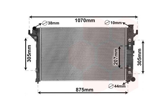 Radiator, engine cooling 20012704 International Radiators