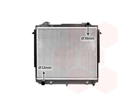 Radiator, engine cooling 21002003 International Radiators, Image 2