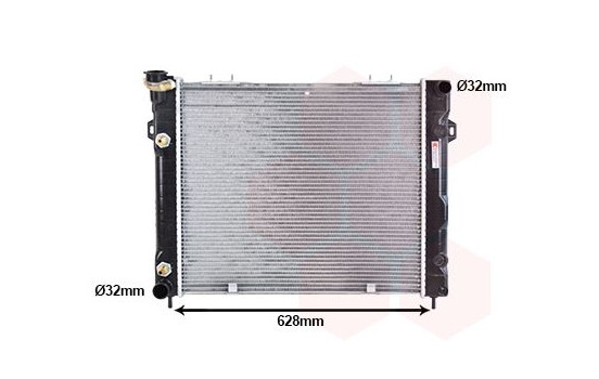 Radiator, engine cooling 21002008 International Radiators, Image 2