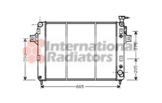 Radiator, engine cooling 21002014 International Radiators, Image 2