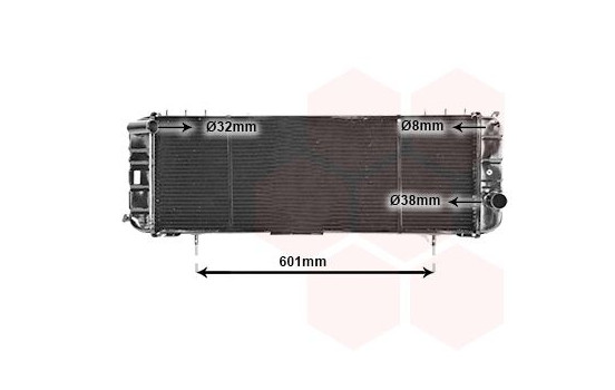 Radiator, engine cooling 21002016 International Radiators, Image 2