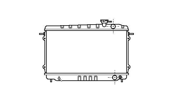 Radiator, engine cooling 25002014 International Radiators