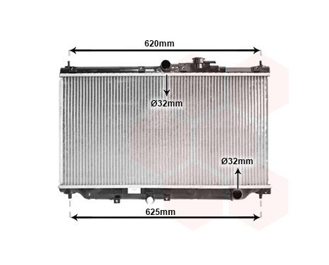 Radiator, engine cooling 25002016 International Radiators, Image 2