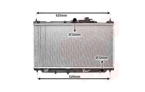 Radiator, engine cooling 25002017 International Radiators, Image 2