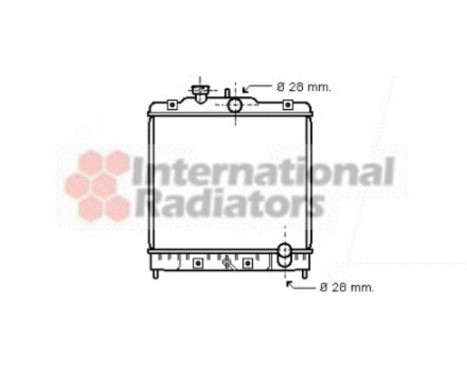 Radiator, engine cooling 25002020 International Radiators, Image 2