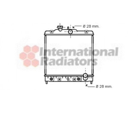 Radiator, engine cooling 25002021 International Radiators, Image 2