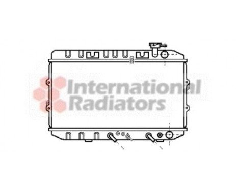 Radiator, engine cooling 25002033 International Radiators, Image 2