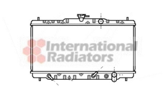 Radiator, engine cooling 25002041 International Radiators, Image 2