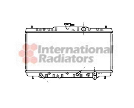 Radiator, engine cooling 25002053 International Radiators, Image 2