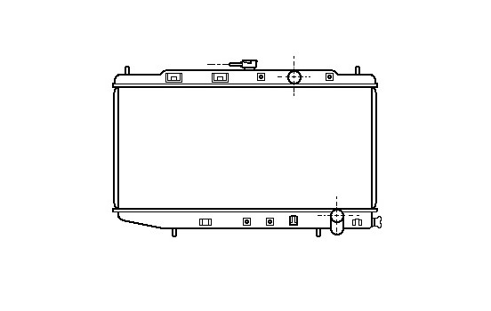 Radiator, engine cooling 25002058 International Radiators